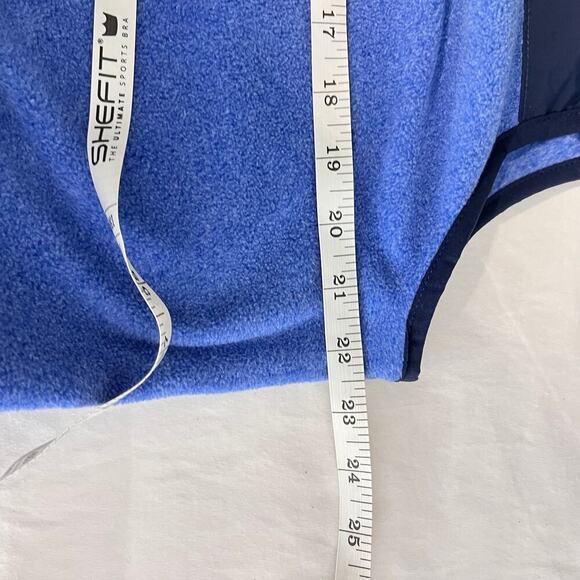 NWT Southern Tide Blue Brushed Fleece Full Zip Nylon Vest Men's Size Medium - Picture 3 of 7